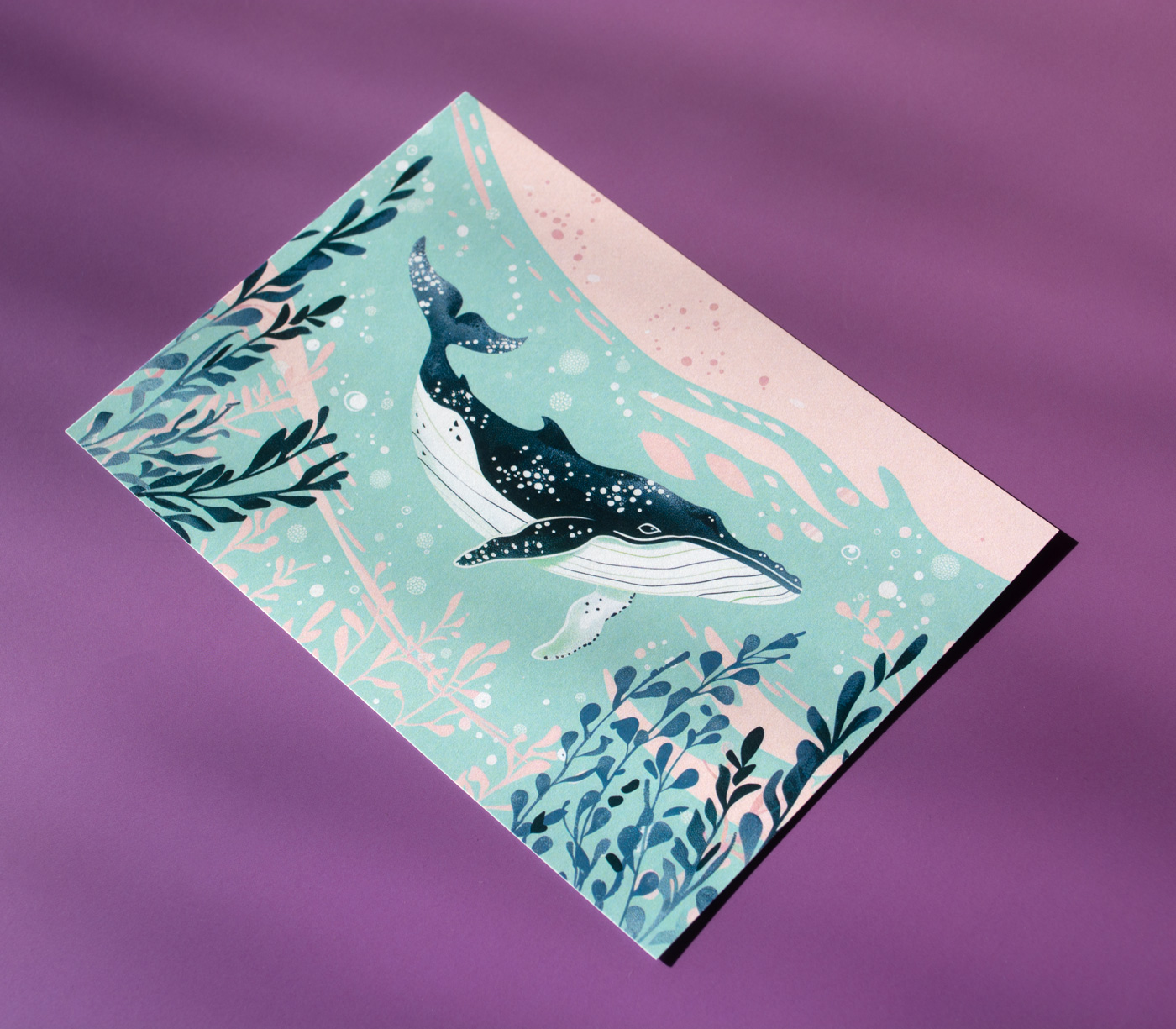 Professional A6 postcards on premium FSC-certified card by Sixprint